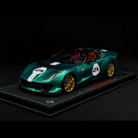 Ferrari 812 Competizione A 2021 Jewel Green 1/18 BBR Models P18209P