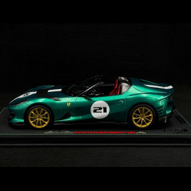 Ferrari 812 Competizione A 2021 Jewel Green 1/18 BBR Models P18209P