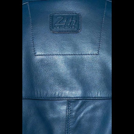 Leather Jacket 24h Le Mans Royal Blue Travis 27477-0012 - men