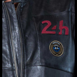 Leather Jacket 24h Le Mans Black Travis 27477-3046 - men