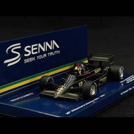 Ayrton Senna Lotus Renault 97T n° 12 First Career Win Sieger GP Portugal 1985 F1 1/43 Minichamps 540853312