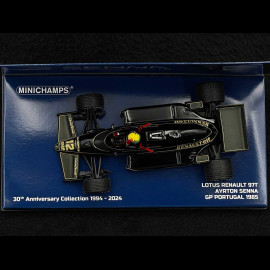 Ayrton Senna Lotus Renault 97T n° 12 First Career Win Sieger GP Portugal 1985 F1 1/43 Minichamps 540853312