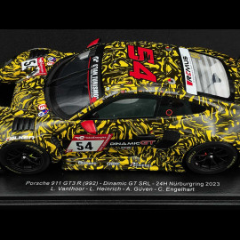 Porsche 911 GT3 R Type 992 n° 54 24h Nürburgring 2023 1/18 Spark 18SG063