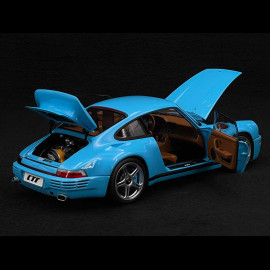 Porsche RUF CTR Anniversary 2017 Bavarian Hellblau 1/18 Almost Real ALM880302