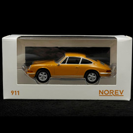 Porsche 911 1969 Bahama Yellow 1/43 Norev Jet-Car 750039