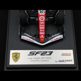 Charles Leclerc Ferrari SF23 n° 16 2. GP Las Vegas 2023 F1 1/43 LookSmart LSF1049