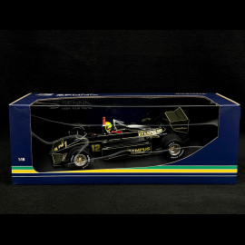 Ayrton Senna Lotus Renault 97T n° 12 First Career Win Sieger GP Portugal 1985 F1 1/18 Minichamps 540853872