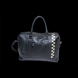 Big Leather Travel Bag 24h Le Mans 48H Black 27473-3046