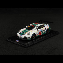 Porsche 911 GT3 Cup Type 992 n° 25 Sieger Porsche Deluxe Carrera Cup USA 2023 1/43 Spark US370