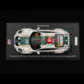 Porsche 911 GT3 Cup Type 992 n° 25 Sieger Porsche Deluxe Carrera Cup USA 2023 1/43 Spark US370