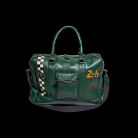 Big Leather Travel Bag 24h Le Mans 48H Dark Green 27473-3037