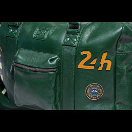 Big Leather Travel Bag 24h Le Mans 48H Dark Green 27473-3037