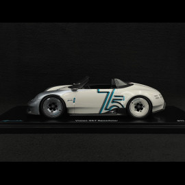 Porsche Vision 357 Speedster 2023 Concept Car 75 Ans Weiß / Silber 1/18 Spark WAP0210030S0SP