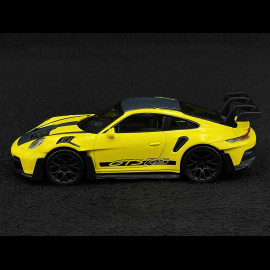 Porsche 911 GT3 RS Type 992 2022 Racing Gelb / Schwarze Streifen 1/43 Norev Jet-Car 750063