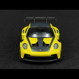 Porsche 911 GT3 RS Type 992 2022 Racing Gelb / Schwarze Streifen 1/43 Norev Jet-Car 750063