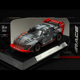 Audi S1 e-tron Quattro Hoonitron 2023 Grey / Red 1/43 Bburago 38311