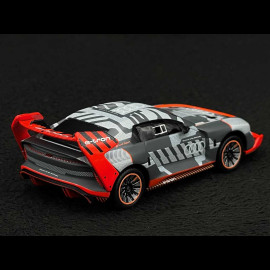 Audi S1 e-tron Quattro Hoonitron 2023 Grau / Rot 1/43 Bburago 38311