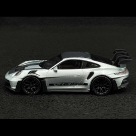 Porsche 911 GT3 RS Type 992 2022 Eisgrau / Schwarze Streifen 1/43 Norev Jet-Car 750049