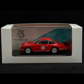 Porsche 911 n° 47 Eberhard Mahle 1966 Red 1/43 Spark MAP02015023