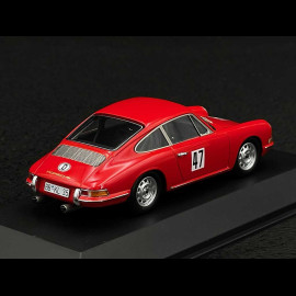 Porsche 911 n° 47 Eberhard Mahle 1966 Red 1/43 Spark MAP02015023