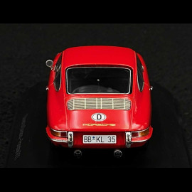 Porsche 911 n° 47 Eberhard Mahle 1966 Red 1/43 Spark MAP02015023