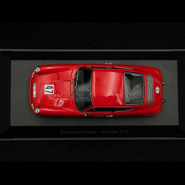 Porsche 911 n° 47 Eberhard Mahle 1966 Red 1/43 Spark MAP02015023