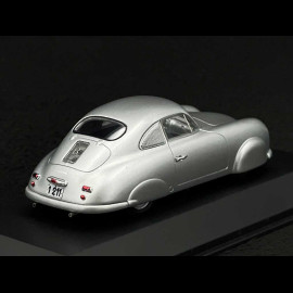 Porsche 356 SL Gilberte Thirion 1952 Silber 1/43 Spark MAP02000223