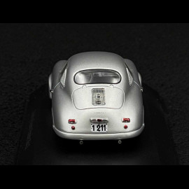 Porsche 356 SL Gilberte Thirion 1952 Silber 1/43 Spark MAP02000223