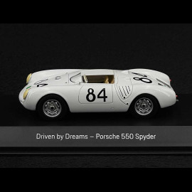 Porsche 550 Spyder n° 84 Sieger Targa Florio 1956 1/43 Spark MAP02005023