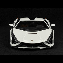 Lamborghini Sian Hybrid FKP37 2020 Weiß 1/18 Bburago 11046W