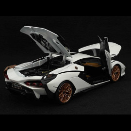 Lamborghini Sian Hybrid FKP37 2020 White 1/18 Bburago 11046W