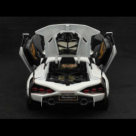 Lamborghini Sian Hybrid FKP37 2020 White 1/18 Bburago 11046W