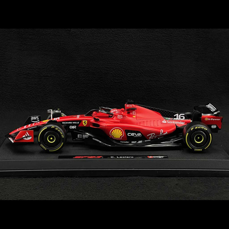 Charles Leclerc Ferrari SF23 n° 16 Season 2023 F1 1/18 Bburago 16812L