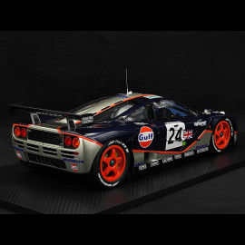 McLaren F1 GTR n° 24 Gulf Racing 4. 24h Le Mans 1995 1/12 TSM Models TSM120014