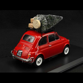 Fiat 500 L 1968 Christmas Tree Red 1/18 Norev 187779