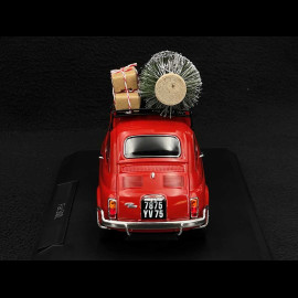 Fiat 500 L 1968 Christmas Tree Red 1/18 Norev 187779