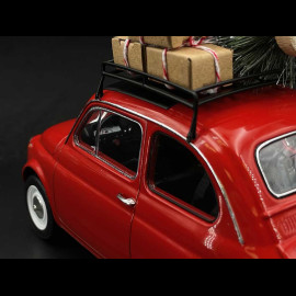 Fiat 500 L 1968 Christmas Tree Red 1/18 Norev 187779