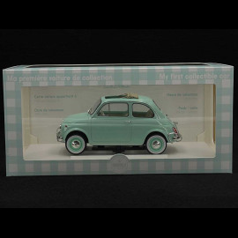 Birth Gift Fiat 500 L 1968 Pastel Blue 1/18 Norev 187777