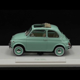 Birth Gift Fiat 500 L 1968 Pastel Blue 1/18 Norev 187777