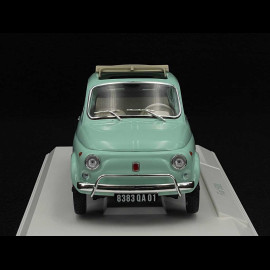 Birth Gift Fiat 500 L 1968 Pastel Blue 1/18 Norev 187777