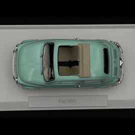 Birth Gift Fiat 500 L 1968 Pastel Blue 1/18 Norev 187777