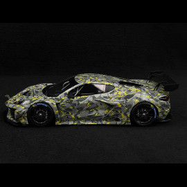 Chevrolet Corvette C8 Z06 GT3.R Test Car Sebring 2022 Grau 1/18 Top Speed TS0540