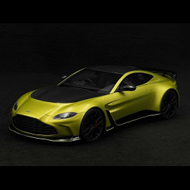 Aston Martin V12 Vantage 2023 Cosmopolitan Yellow 1/18 Top Speed TS0453