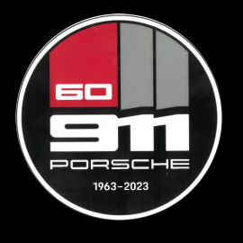 Porsche 911 Sticker 60 years 1963 - 2023 for the inside of glasses