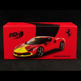 Ferrari 296 GTB Assetto Fiorano 2023 Red 1/64 BBR Models BBRFER64002