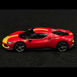 Ferrari 296 GTB Assetto Fiorano 2023 Red 1/64 BBR Models BBRFER64002