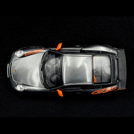 Porsche 911 GT3 RS Typ 997 2010 Spielzeug Reibung Arktischesgrau 1/36 Kinsmart 61175