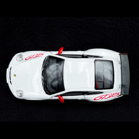 Porsche 911 GT3 RS Type 997 2010 Pull Back Toy Carrara White 1/36 Kinsmart 61175