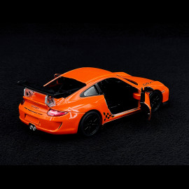 Porsche 911 GT3 RS Typ 997 2010 Spielzeug Reibung Orange 1/36 Kinsmart 61175