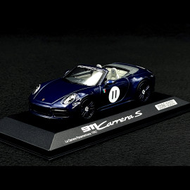 Porsche 911 Carrera S Typ 992 Panamerica n° 1 2023 Enzianblau 1/43 Spark WAP0200460SCAR